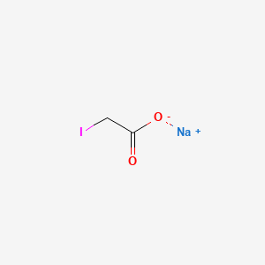 Chemical structure of Sodium Iodoacetate