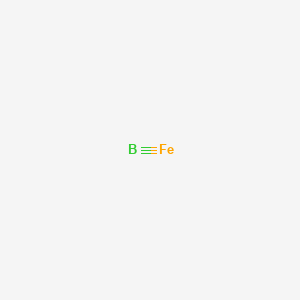 Chemical structure of Iron boride