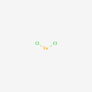 Chemical structure of Ferrous Chloride