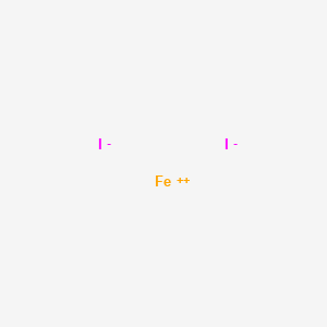 Chemical structure of Ferrous Iodide