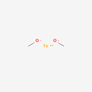 Chemical structure of Iron(2+) dimethoxide