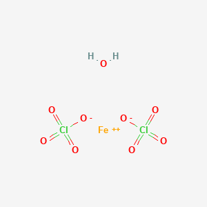 Chemical structure of Iron(II) perchlorate hydrate,AR,99%