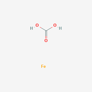 Chemical structure of Iron(II)carbonate