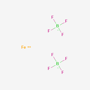 Chemical structure of Iron(II)tetrafluoroborate