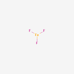 Chemical structure of Iron(III)fluoride