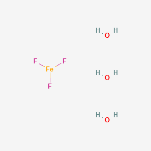 Chemical structure of Iron(III)fluoridetri hydrate