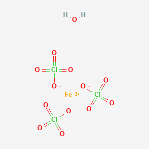 Chemical structure of Iron(III)perchloratehydrate