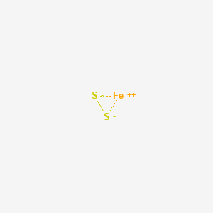 Chemical structure of Pyrite