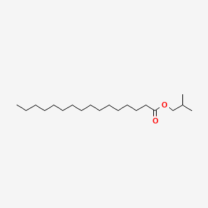 Chemical structure of Isobutyl Palmitate