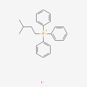 Chemical structure of Isopentyltriphenylphosphonium iodide
