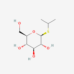 Chemical structure of Isopropyl β-D-thioglucopyranoside