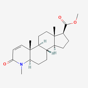 Chemical structure of L 651580