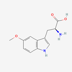Chemical structure of 5-Methoxytryptophan