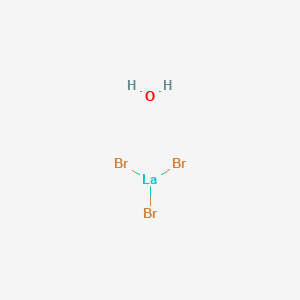 Chemical structure of Lanthanum(III) bromide hydrate