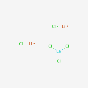 Chemical structure of Lanthanum(III) dilithium chloride
