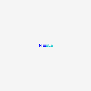 Chemical structure of Lanthanum nitride (LaN)