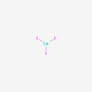 Chemical structure of Lanthanum(III)iodide
