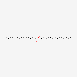 Chemical structure of Lauric Anhydride