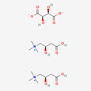 Chemical structure of L-Carnitine Tartrate