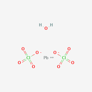 Chemical structure of Lead (II) perchlorate hydrate,98·00%