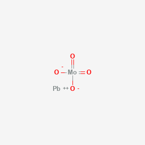 Chemical structure of Lead molybdate