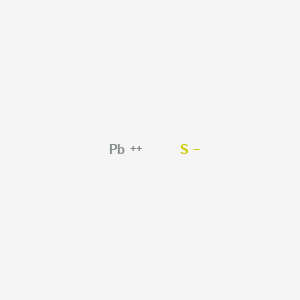 Chemical structure of Lead sulfide