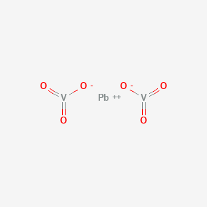 Chemical structure of Lead vanadate