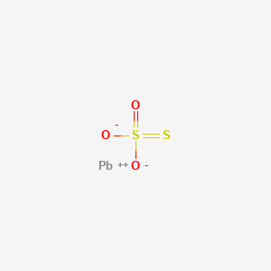 Chemical structure of Lead(II) thiosulfate