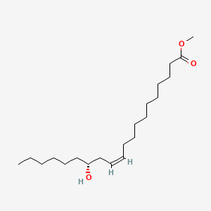 Chemical structure of Lesquerolic acid methyl ester