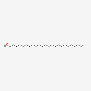 Chemical structure of 1-Tetracosanol