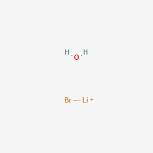 Chemical structure of Lithium bromide hydrate