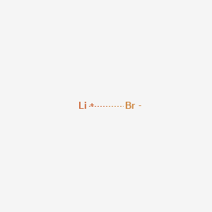 Chemical structure of Lithium Bromide