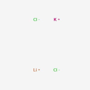 Chemical structure of Lithium potassium chloride (1/1/2)