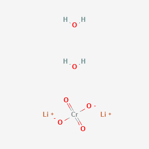 Chemical structure of Lithium chromate dihydrate