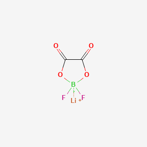 Chemical structure of Lithium difluoro(oxalato)borate