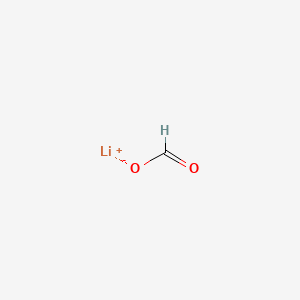 Chemical structure of Lithium formate