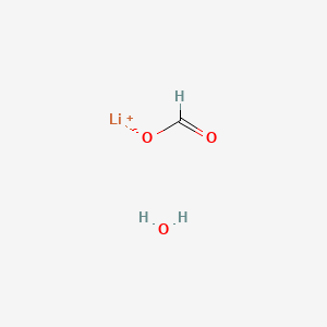 Chemical structure of Lithium formate monohydrate