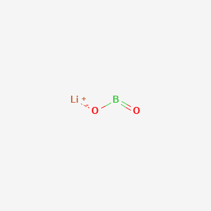Chemical structure of Lithium metaborate