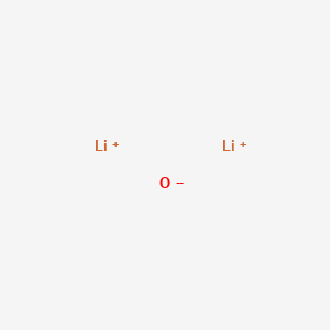 Chemical structure of Lithium oxide