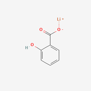 Chemical structure of Lithium Salicylate