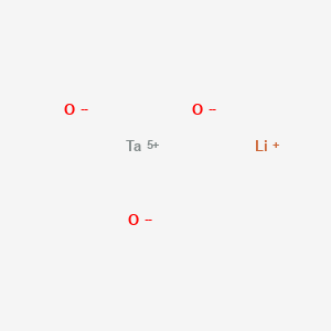 Chemical structure of Lithium tantalum oxide (LiTaO3)