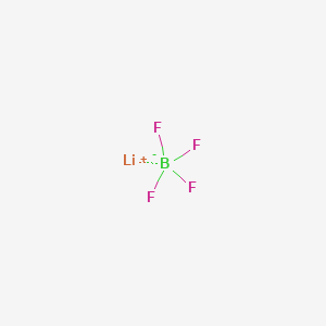 Chemical structure of Lithium tetrafluoroborate