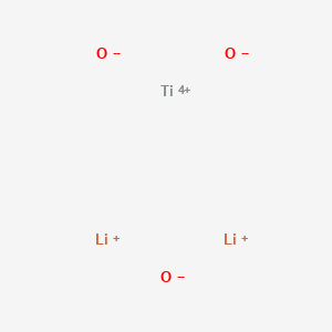 Chemical structure of Lithium titanium oxide