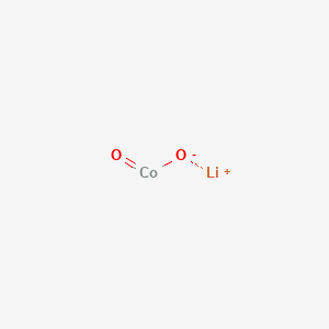 Chemical structure of Lithiumcobalt(III)oxide