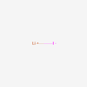 Chemical structure of Lithium iodide
