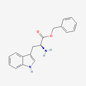 Chemical structure of L-Tryptophan benzyl ester