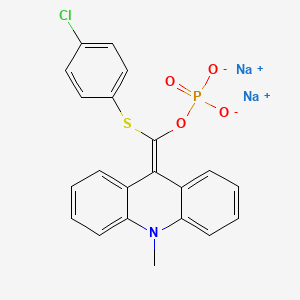 Chemical structure of Lumigen APS-5