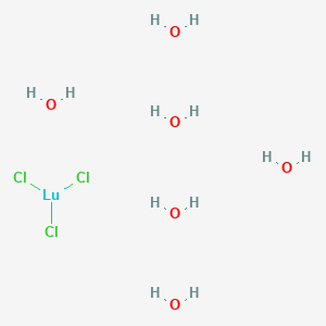 Chemical structure of Lutetium(III) chloride hexahydrate