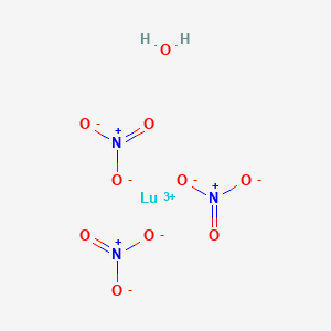 Chemical structure of Lutetium(III) nitrate hydrate,99·90%