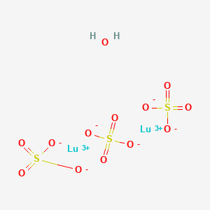 Chemical structure of Lutetium(III) sulfate octahydrate